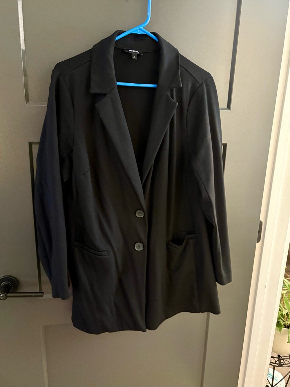 Torrid Women’s Black Long-line Blazer